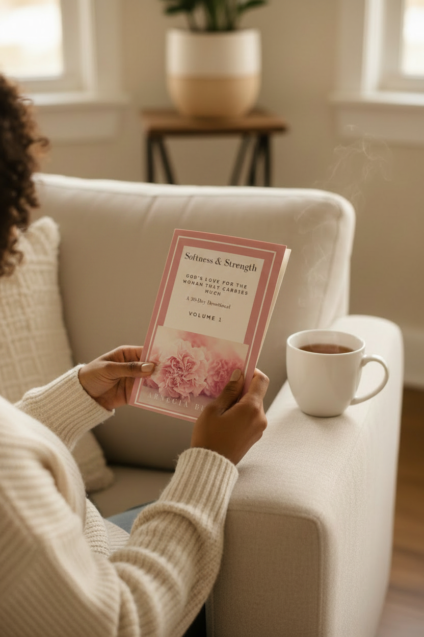 Devotional Being Read - Fixed Book Angle